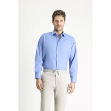 Uzun Kol Regular Fit Non Iron Ütü Gerektirmeyen Pamuklu Gömlek