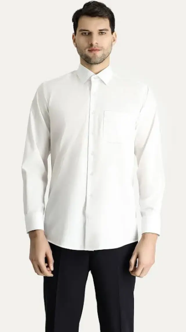 Uzun Kol Regular Fit Non Iron Ütü Gerektirmeyen Pamuklu Gömlek