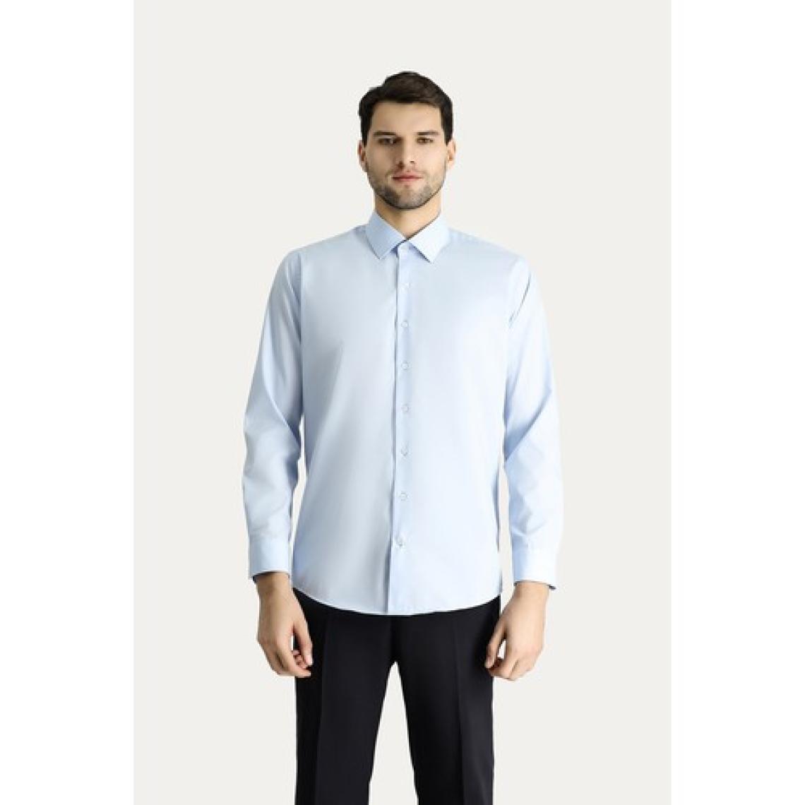 Uzun Kol Slim Fit Dar Kesim Non Iron Ütü Gerektirmeyen Pamuklu Gömlek