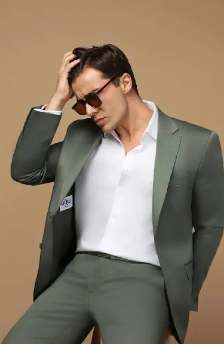 Uzun Kol Slim Fit Dar Kesim Non Iron Ütü Gerektirmeyen Pamuklu Gömlek