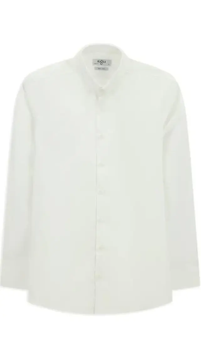Uzun Kol Regular Fit Non Iron Ütü Gerektirmeyen Pamuklu Gömlek