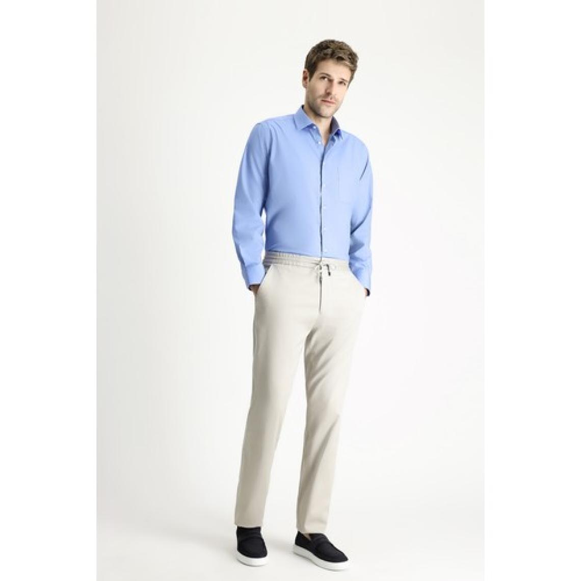 Uzun Kol Regular Fit Non Iron Ütü Gerektirmeyen Pamuklu Gömlek