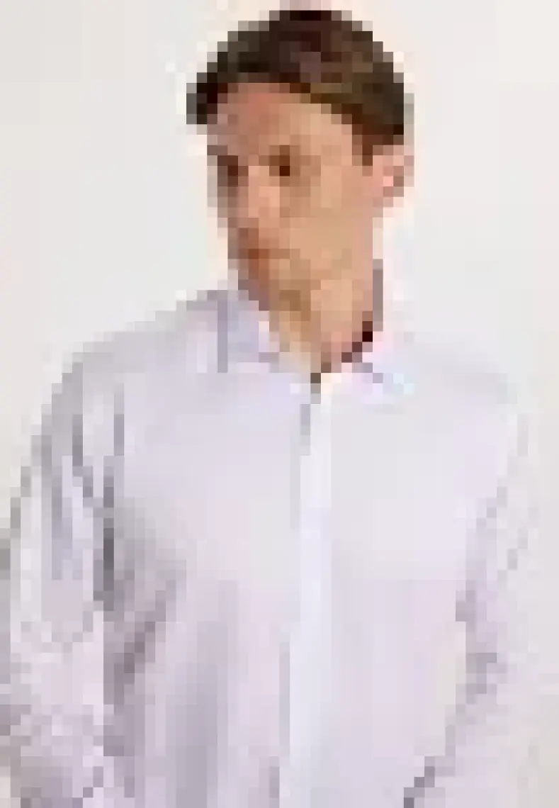 Tudors Modern Slim Fit Düz Saten Erkek Gömlek