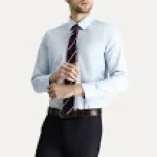 Uzun Kol Slim Fit Dar Kesim Non Iron Ütü Gerektirmeyen Pamuklu Gömlek