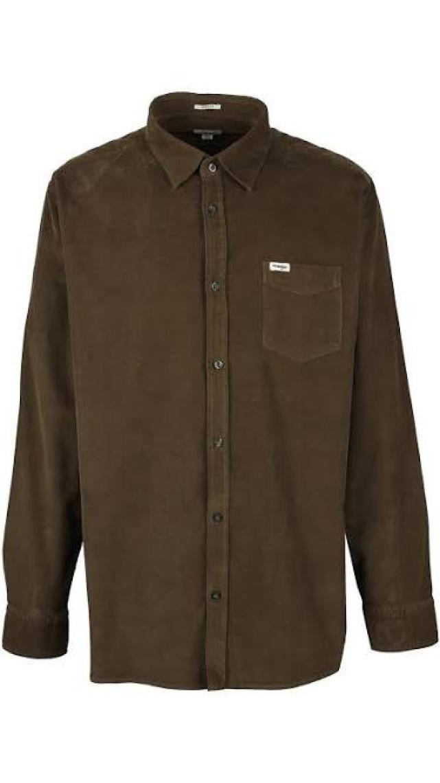 Wrangler Regular Fit Normal Kesim %100 Pamuk Uzun Kollu Gömlek