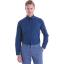 Hatemoğlu Lacivert Slim Fit Pamuklu Uzun Kollu Gömlek
