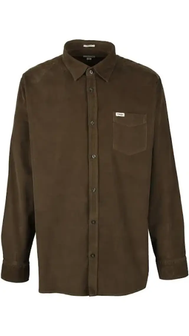 Wrangler Regular Fit Normal Kesim %100 Pamuk Uzun Kollu Gömlek