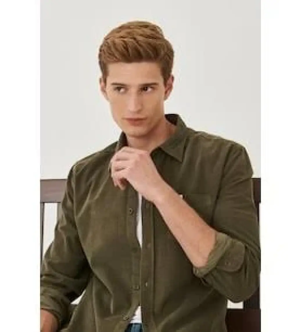 Wrangler Regular Fit Normal Kesim %100 Pamuk Uzun Kollu Gömlek