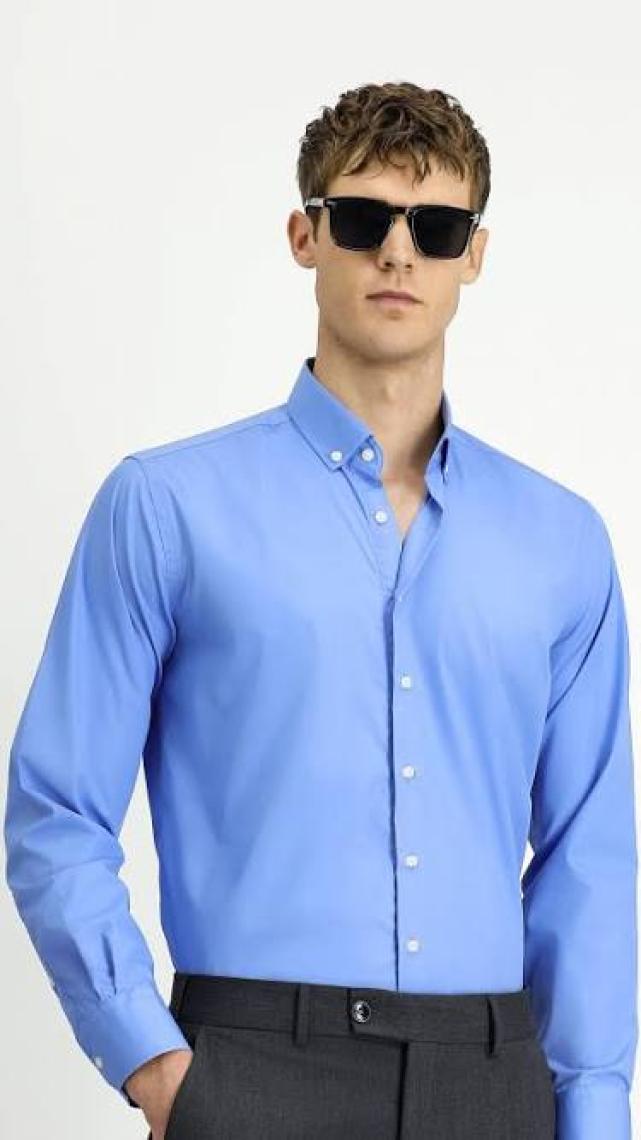 Uzun Kol Regular Fit Non Iron Ütü Gerektirmeyen Pamuklu Gömlek