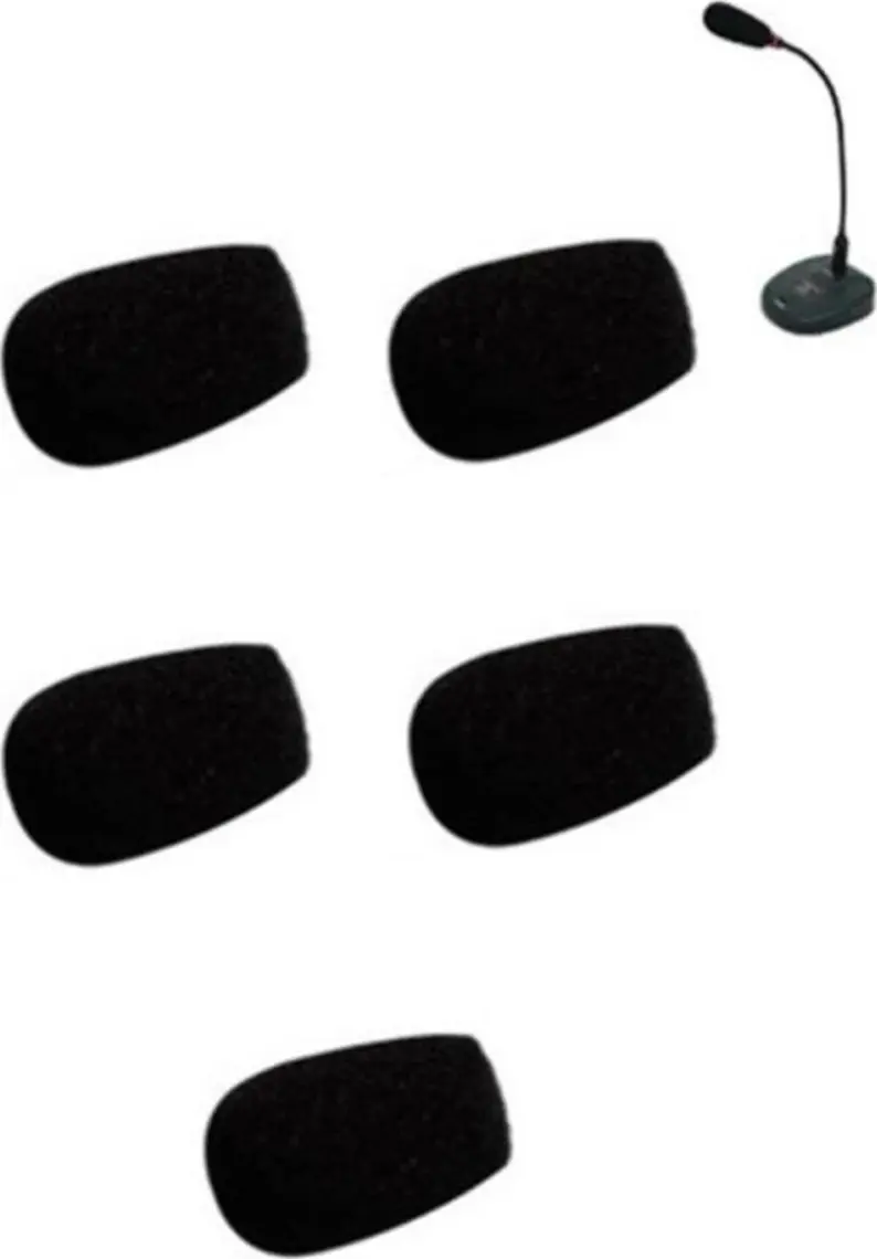 Lastvoice MMS-01 Masa Tipi Kürsü Mikrofon Süngeri 5 Lİ Paket