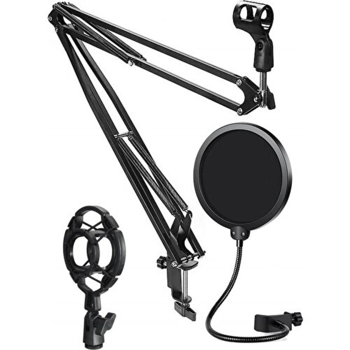Lastvoice NB40HYP Set Stüdyo Mikrofon İçin Stand Shock Mount Filtre (50x50 Büyük Boy)