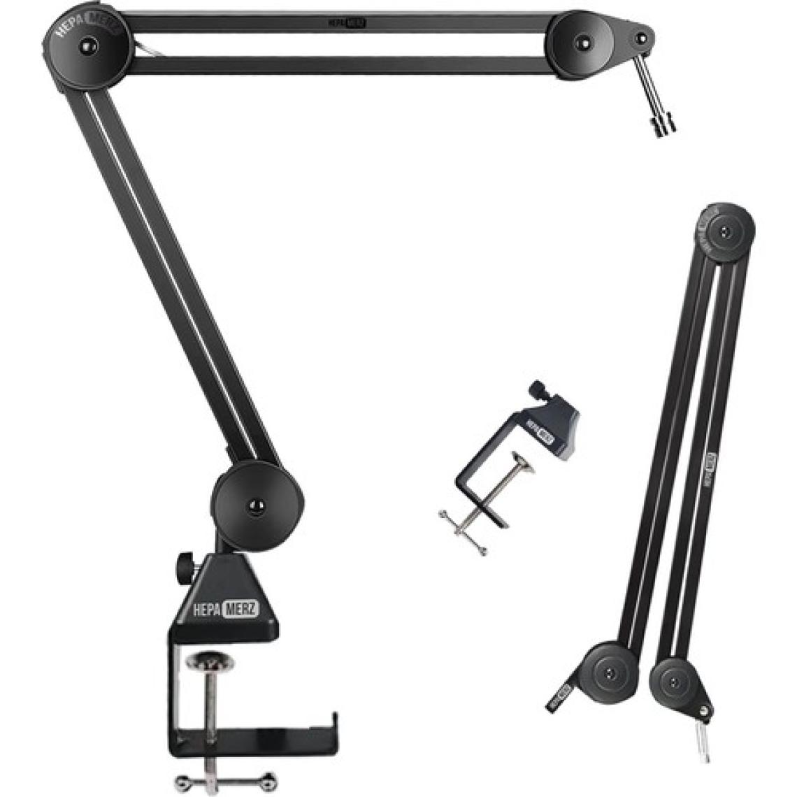 Hepa Merz N-PRO33 Yüksek Kaliteli Stüdyo Tipi Masa Mikrofon Standı Sehpası (33x33 cm)