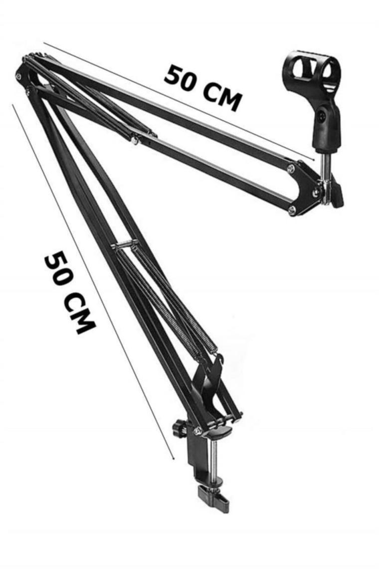 Nb40hy Set Stüdyo Mikrofon Için Stand Ve Shock Mount (50X50 BÜYÜK BOY)