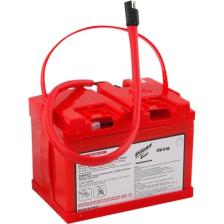 Pilsan 12 Volt - 12 Ah Uzun Kablolu Siyah Soketli Akü Seti