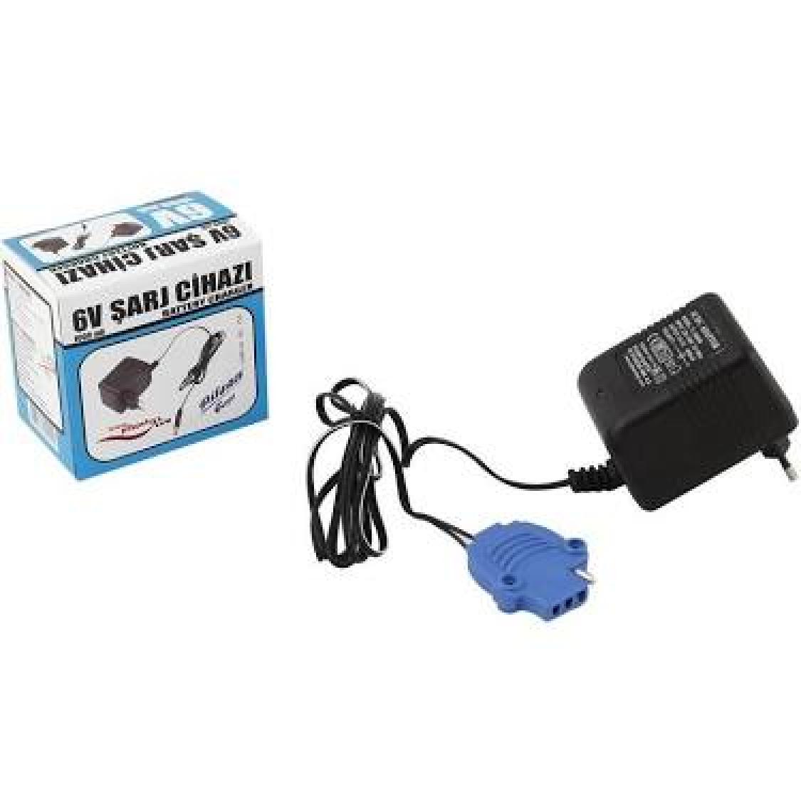 Pilsan 6 Volt Şarj (1 Ah) Cihazı Mavi Soketli