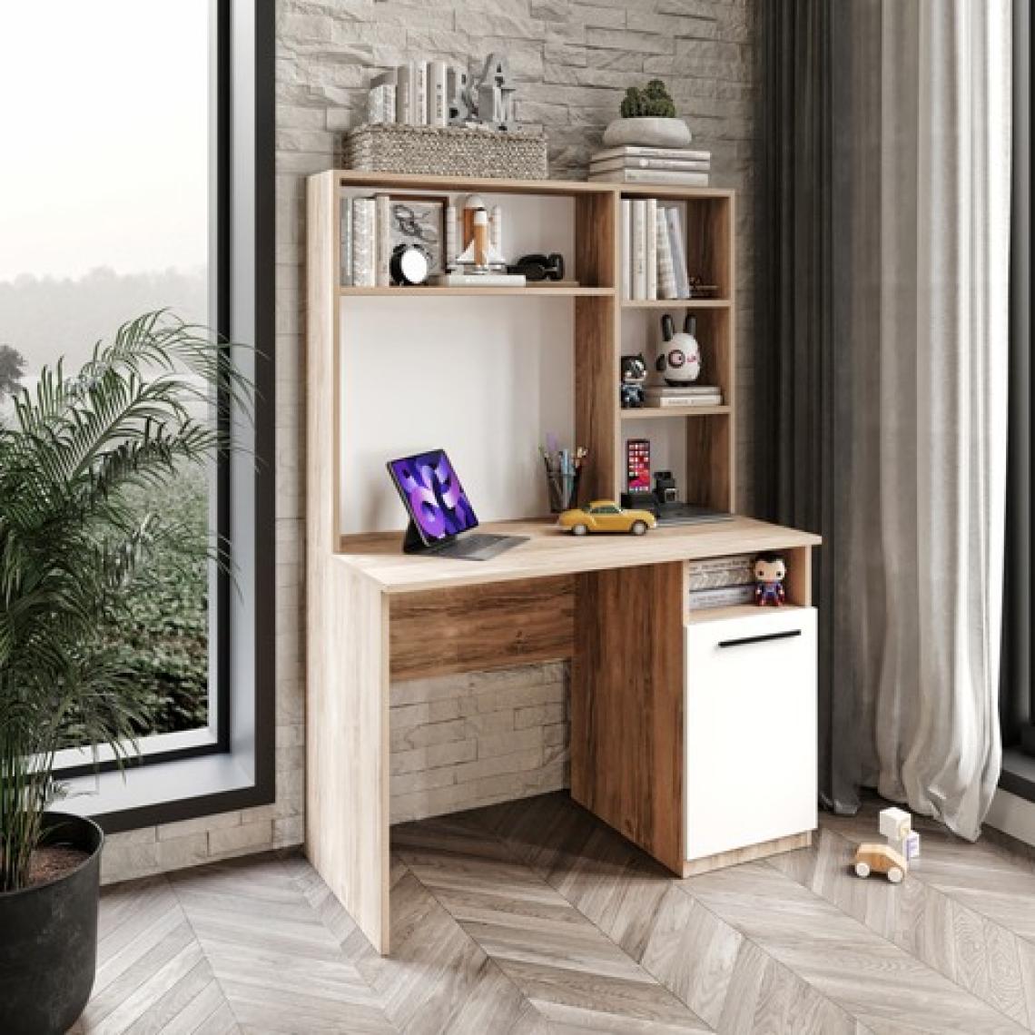 Afilli Ildır Cocuk Odası Takımı Tamamı Mdf Flora ve Beyaz
