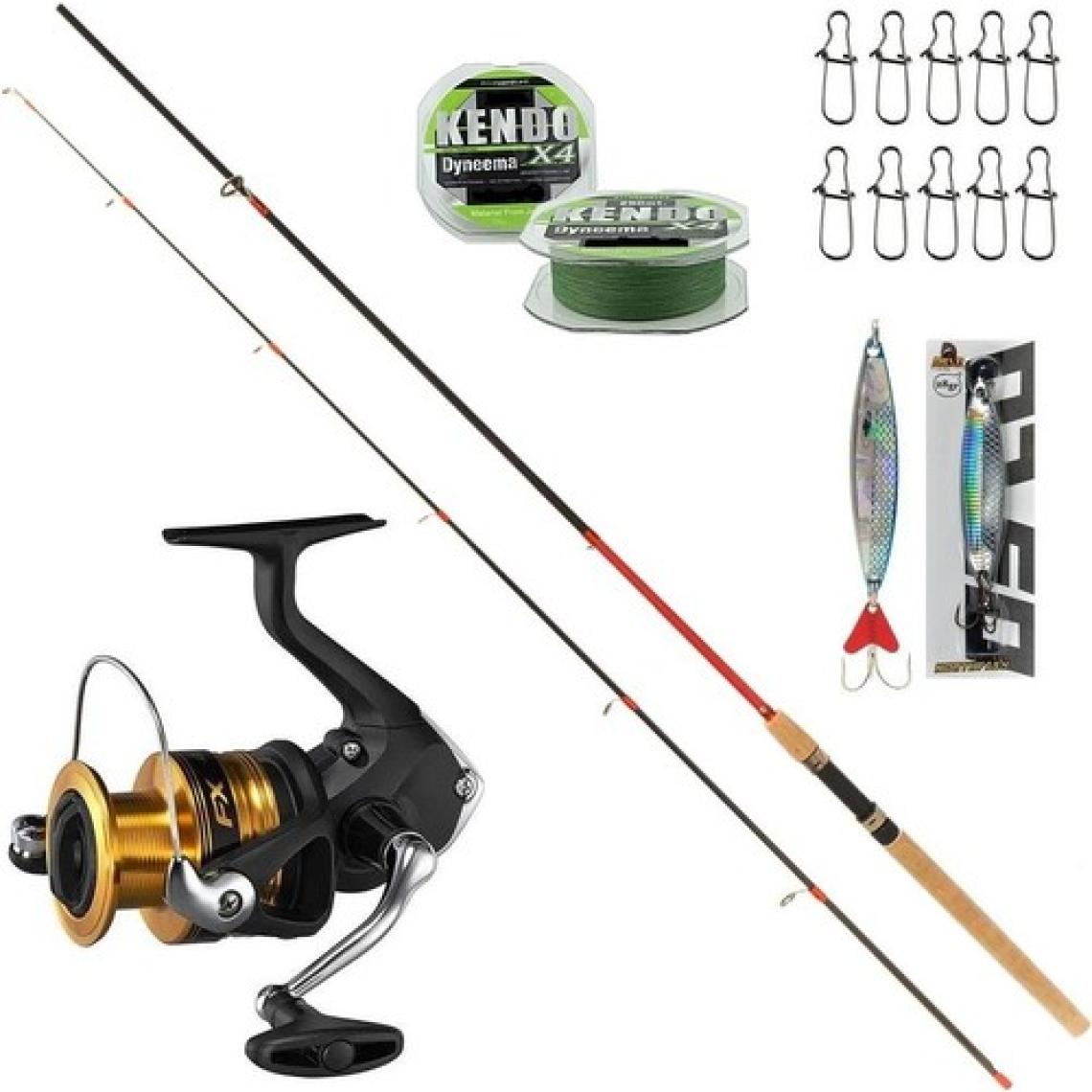 SHIMANO Fx 4000 Remixon Red Zoom 270CM 10-35GR Spin Olta Takımı Seti