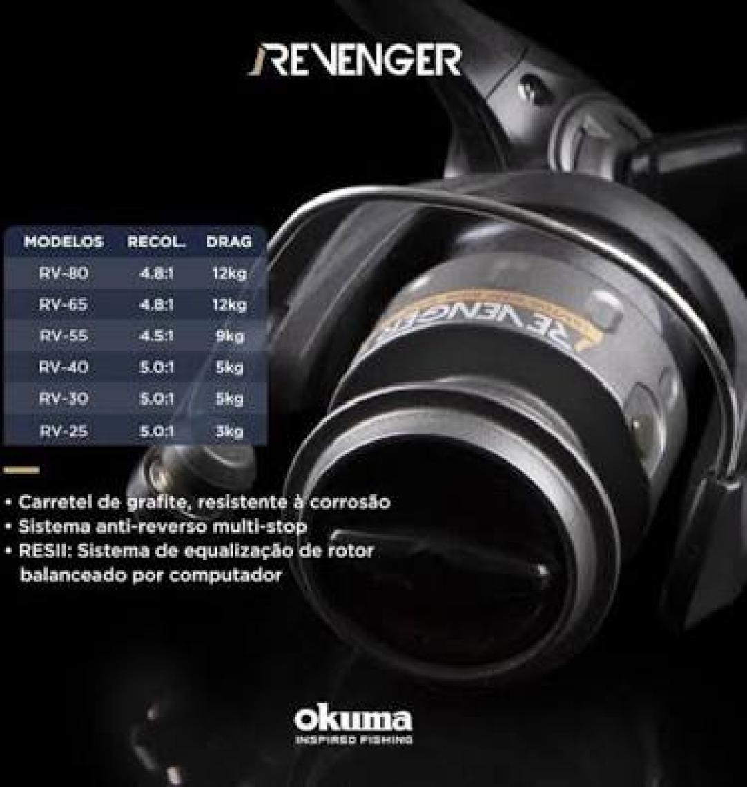 Okuma Revenger Rv 25 Fd Olta Makinesi