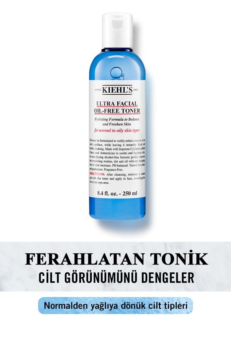 Ultra Facial Oil-free Yağlı Ciltler Için Dengeleyici Günlük Alkolsüz Tonik 250 ml