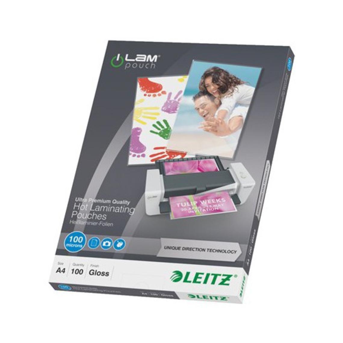 Leıtz Laminasyon Filmi A4 100Mic 100 Lü L-7480