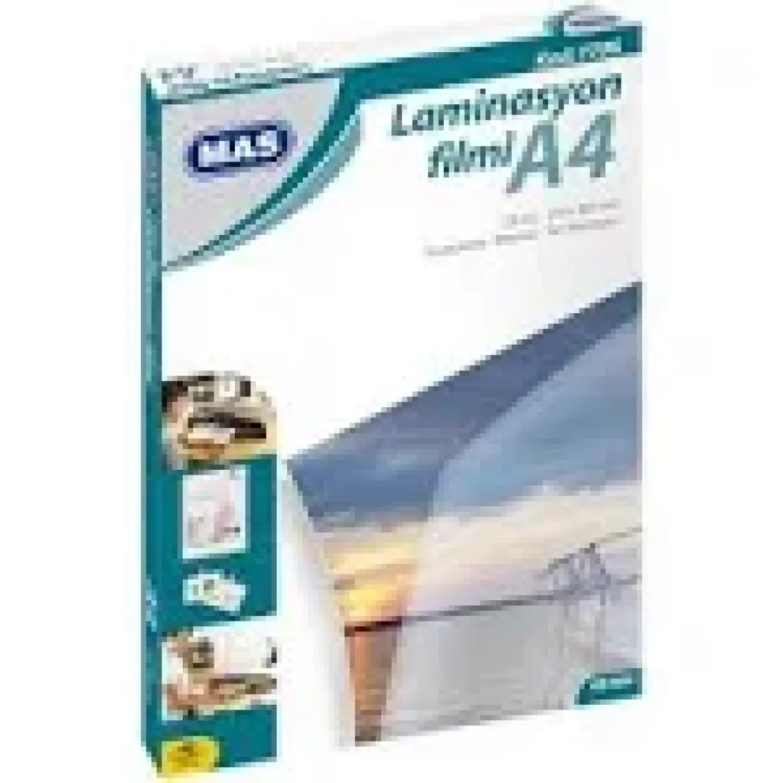 Mas 7706 Laminasyon Filmi 125 Mic A4 100'lü