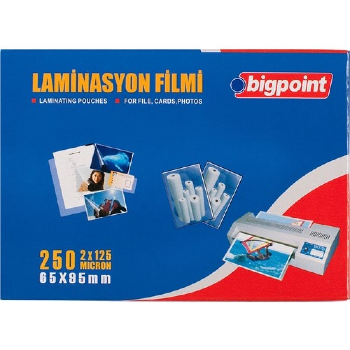 Bigpoint Bp698 Lamınasyon Fılmı 65X95 125 Micron
