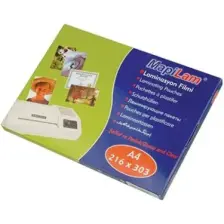Kraf Laminasyon Filmi Parlak A4 125Mic 100'lü 2124