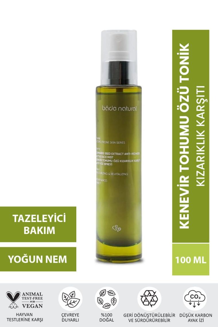 Kenevir Tohumu Özü Kızarıklık Karşıtı Tonik 100 ml