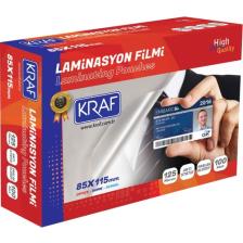 Kraf Laminasyon Filmi 85X115Mm 125Mic 100Lü 2128