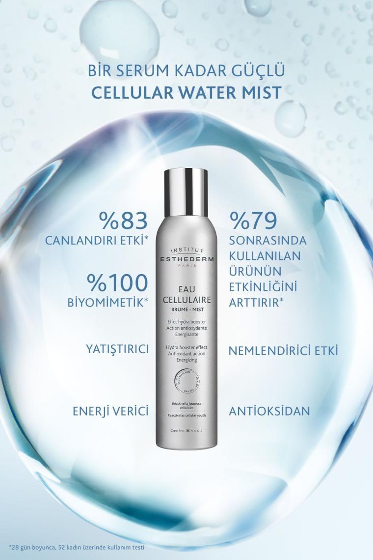 Cellular Water Mist Hyalüronik Asit Içeren Antioksidan Etkili Nemlendirici Mist 200 ml