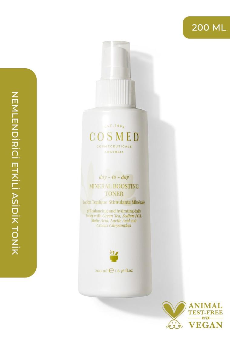 Day-to-day Mineral Boosting Toner - Günlük Asidik Tonik - Asit Içerikli Aha Bha Yüz Toniği 200 ml
