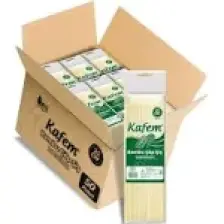 Kafem Çöp Şiş Bambu 25 cm 100'lü