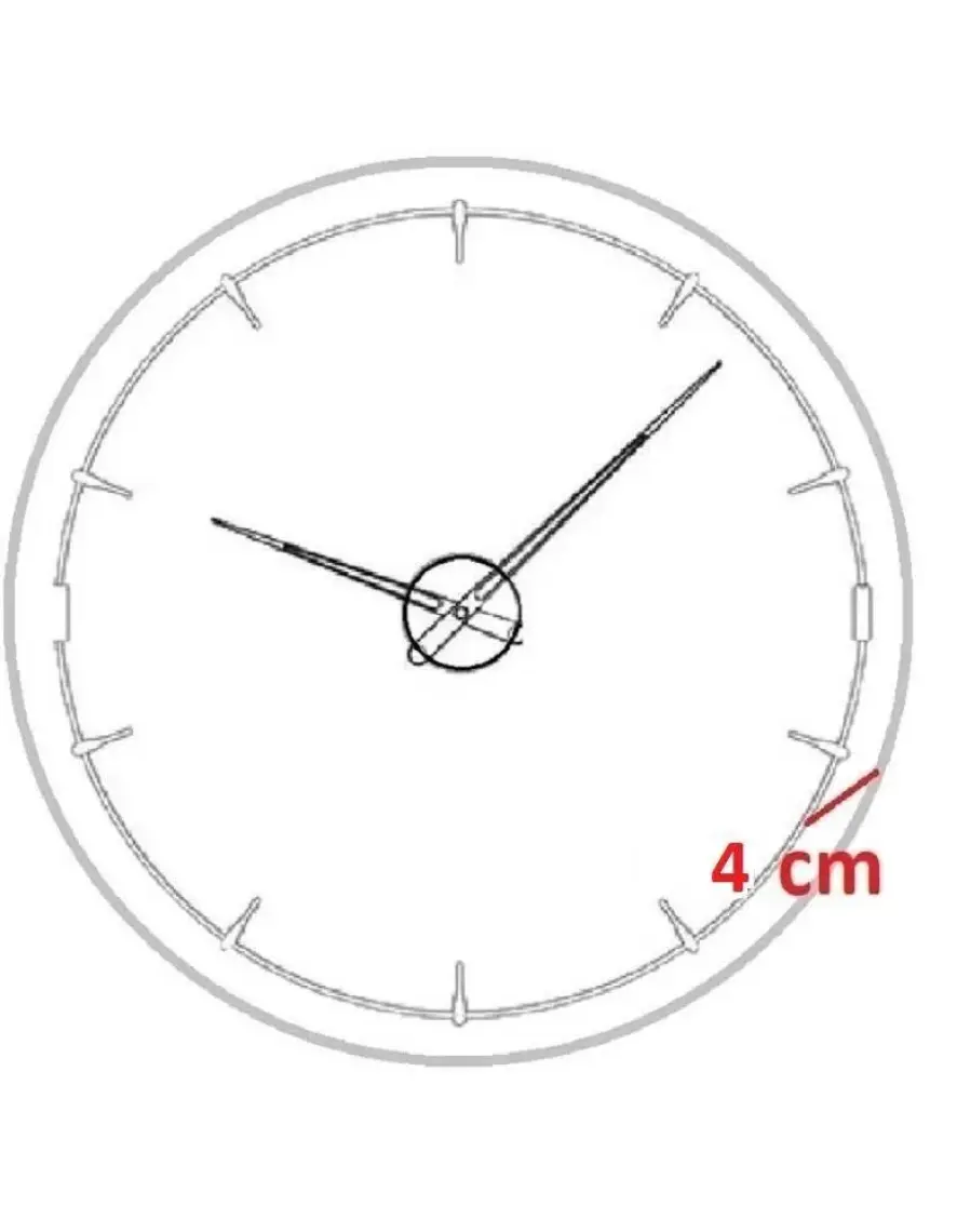 Klik Slim Zürafa Çocuk Duvar Saati