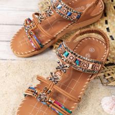 Marina Anatomik Guja Fashion Taşlı Günlük Kadın Sandalet