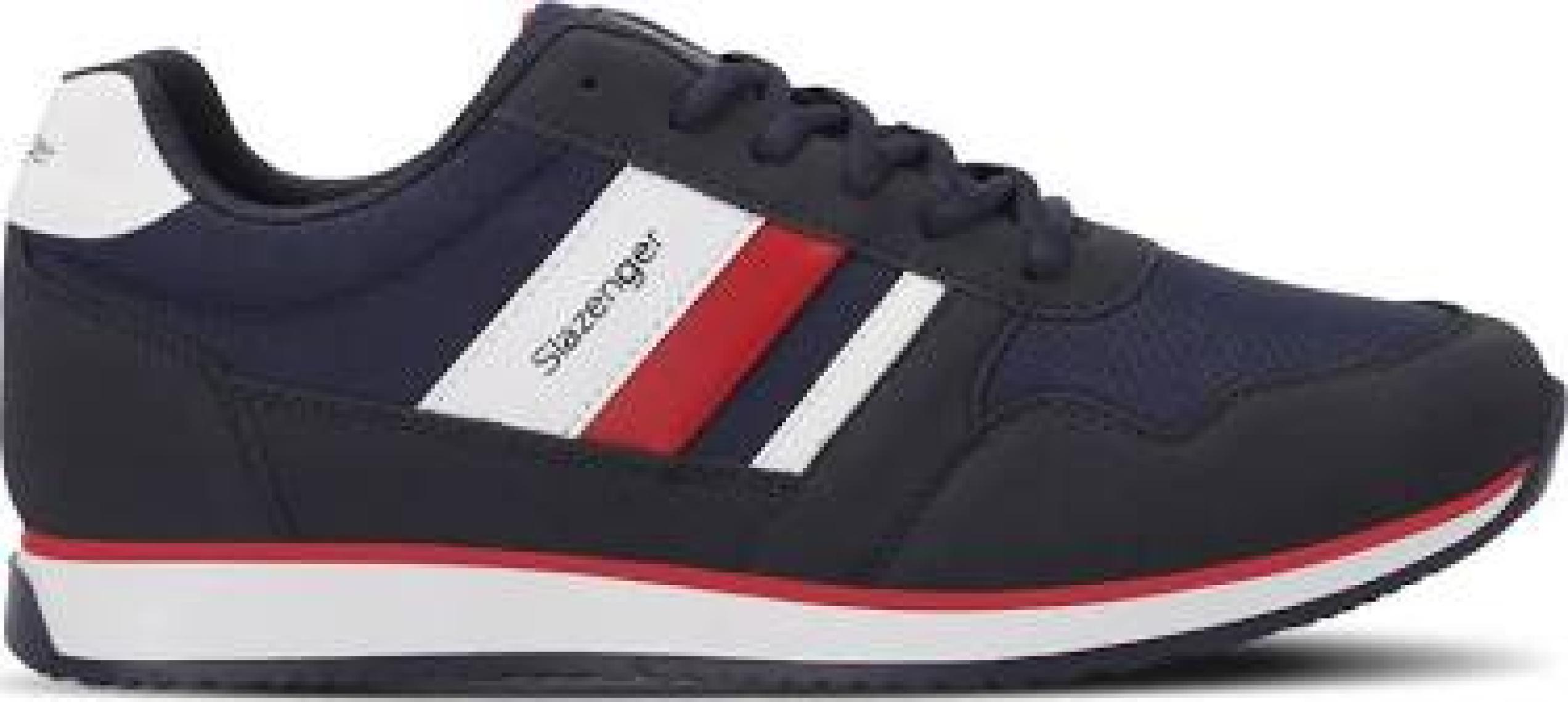 Slazenger ORIGIN I Erkek Sneaker Koşu & Yürüyüş Ayakkabısı Lacivert / Kırmızı