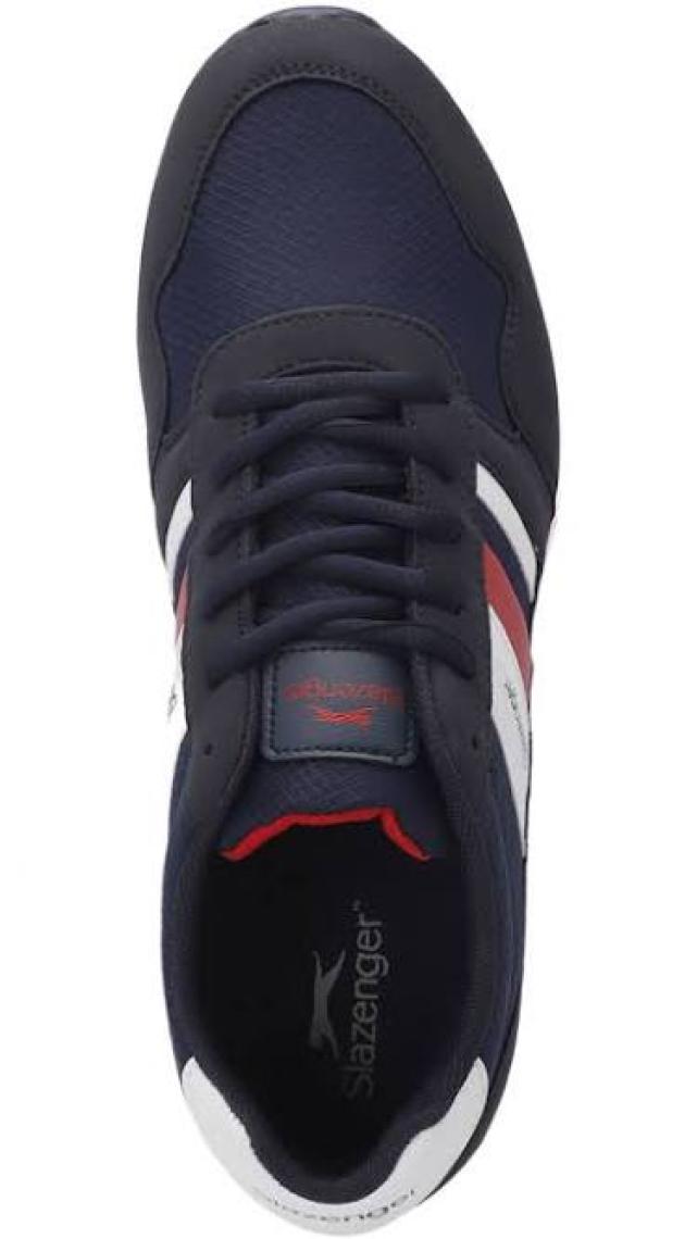 Slazenger ORIGIN I Erkek Sneaker Koşu & Yürüyüş Ayakkabısı Lacivert / Kırmızı