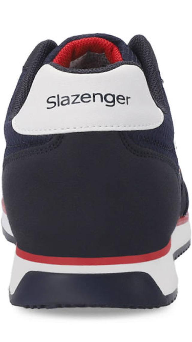 Slazenger ORIGIN I Erkek Sneaker Koşu & Yürüyüş Ayakkabısı Lacivert / Kırmızı