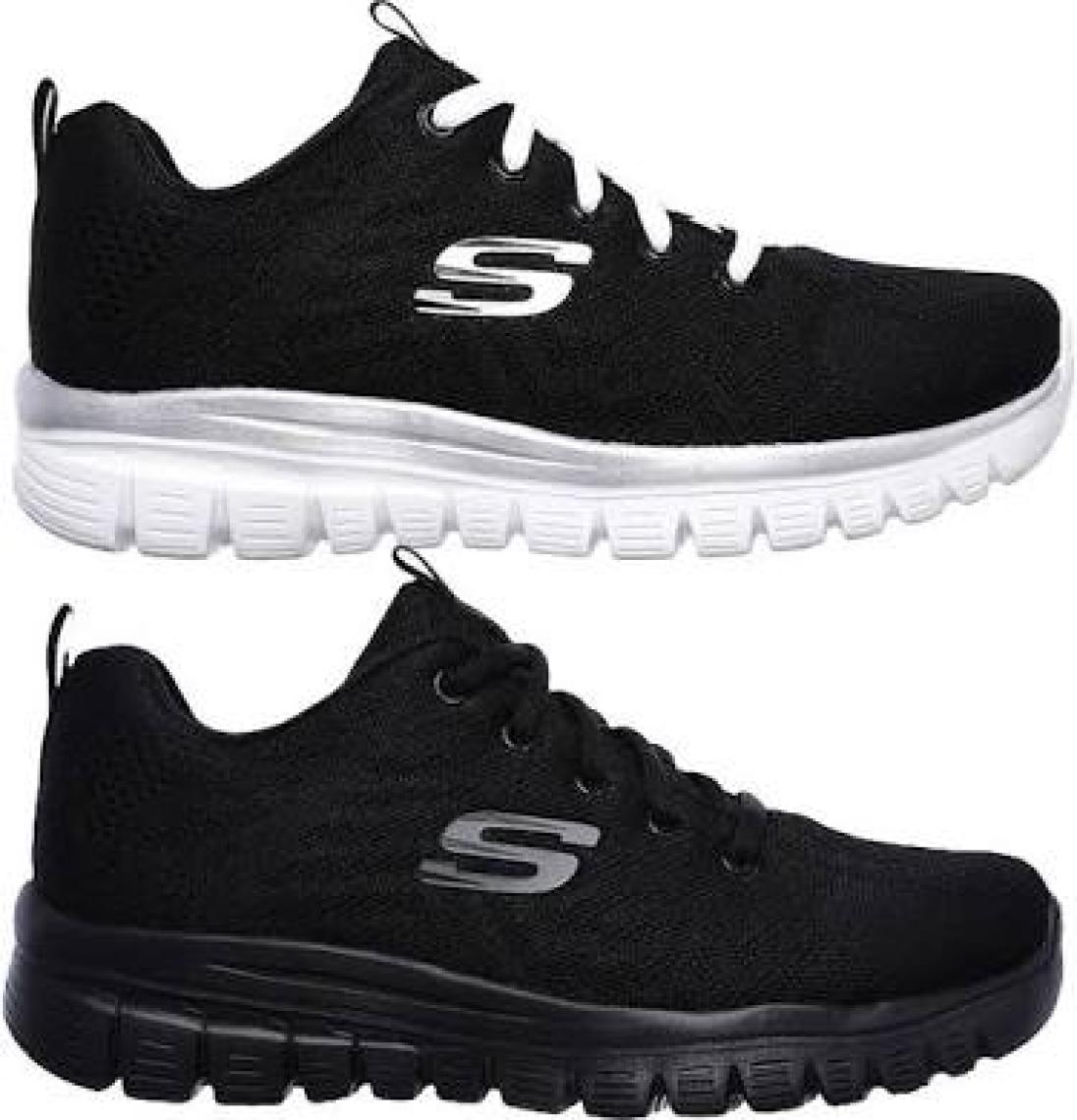 Skechers GRACEFUL-GET CONNECTED Kadın Beyaz Spor Ayakkabı - 12615 WSL
