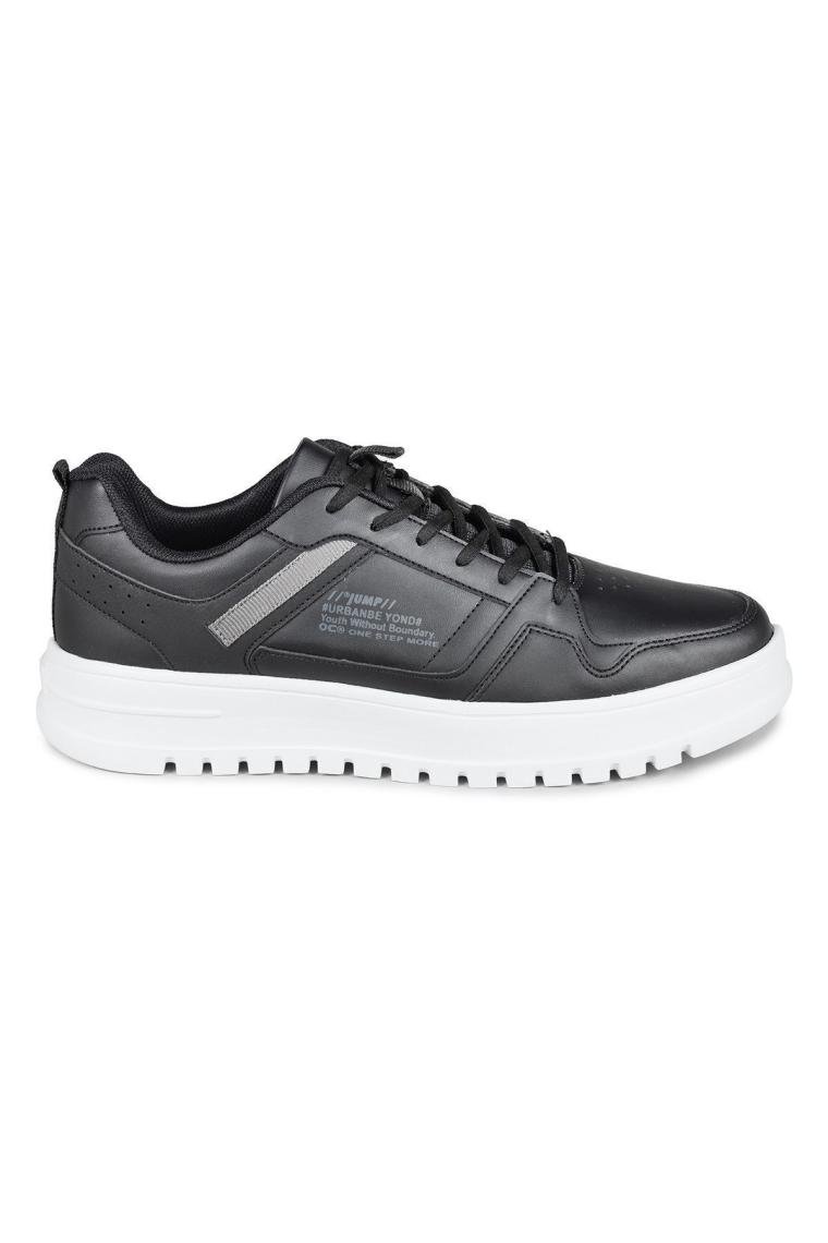 Jump 27431 Siyah Erkek Sneaker Günlük Spor Ayakkabı