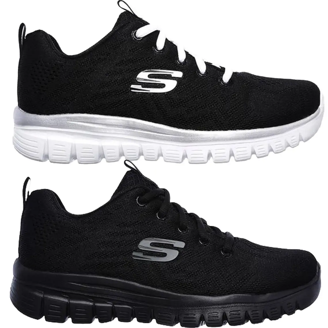Skechers GRACEFUL-GET CONNECTED Kadın Beyaz Spor Ayakkabı - 12615 WSL