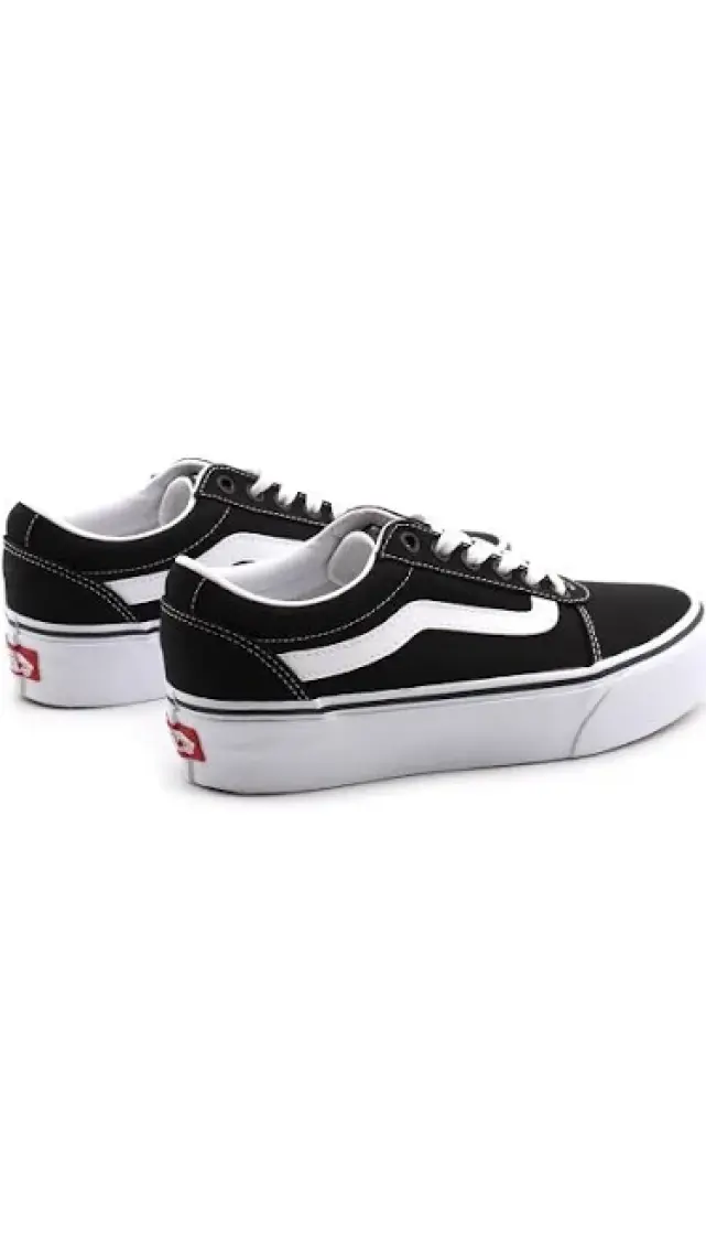 Vans WM Ward Platform Kadın Siyah Sneaker VN0A3TLC1871