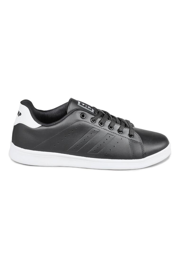 Jump 15307 Siyah - Beyaz Erkek Sneaker Günlük Spor Ayakkabı