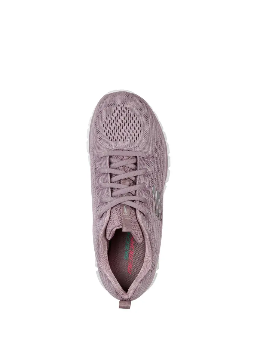 Skechers GRACEFUL-GET CONNECTED Kadın Siyah Spor Ayakkabı - 12615 BKRG