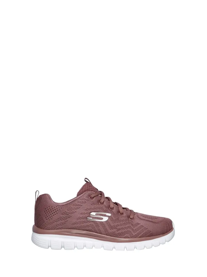 Skechers GRACEFUL-GET CONNECTED Kadın Siyah Spor Ayakkabı - 12615 BKRG