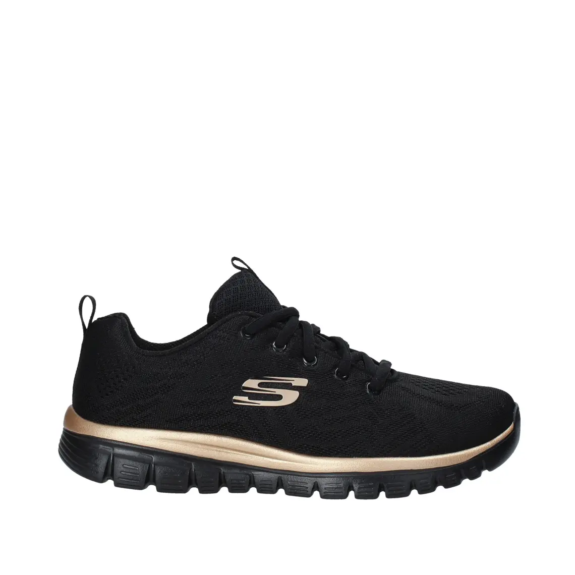 Skechers GRACEFUL-GET CONNECTED Kadın Siyah Spor Ayakkabı - 12615 BKRG