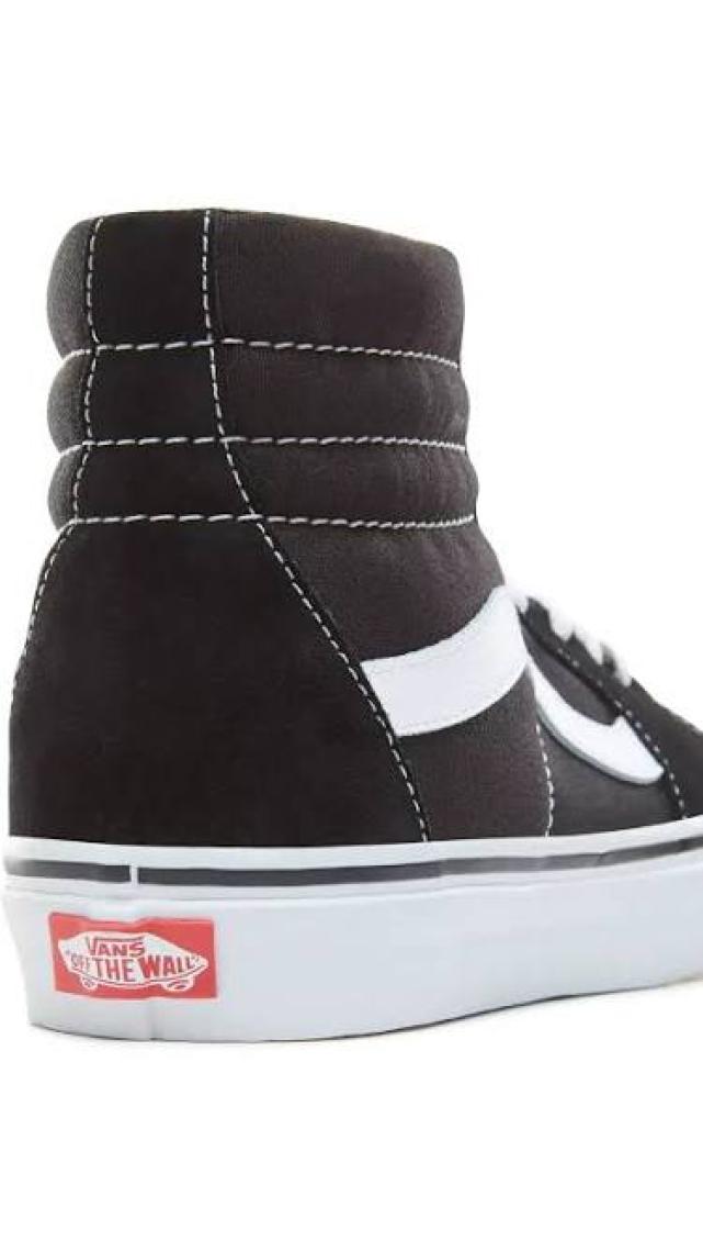 VANS UA SK8-Hi VN000D5IB8C1 Unisex SİYAH Günlük Sneaker Ayakkabı