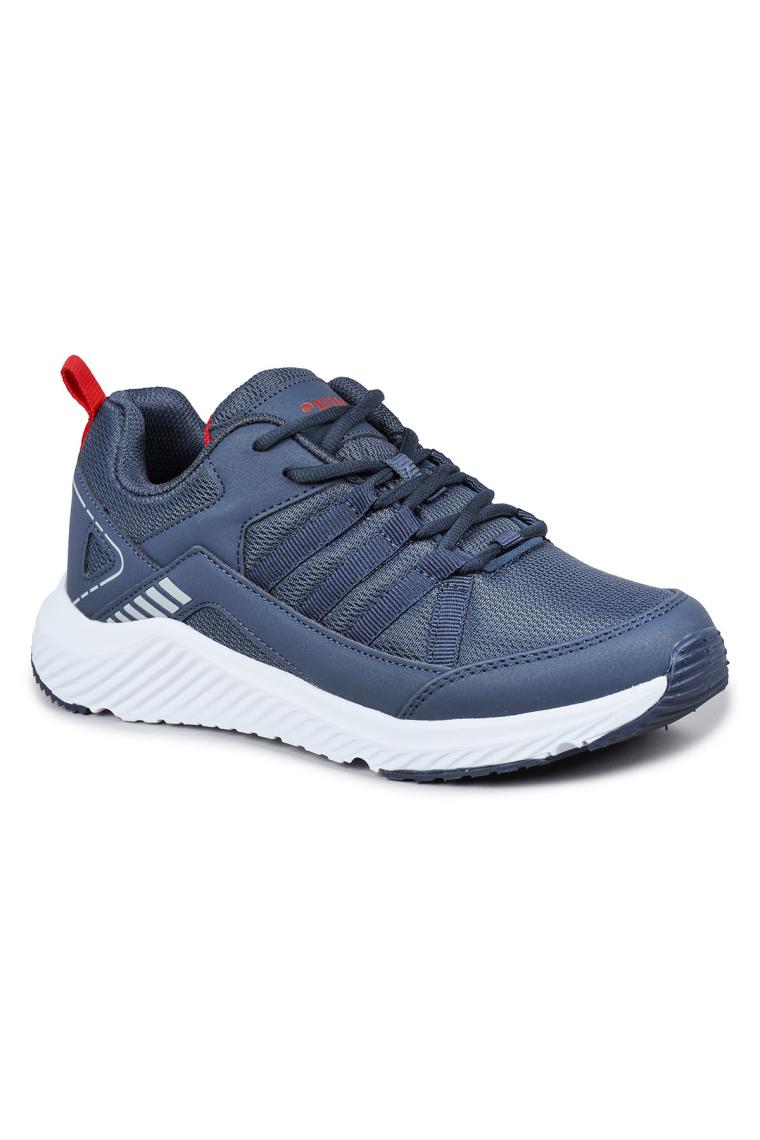 Jump 24865 Lacivert - Kırmızı Erkek Sneaker Günlük Spor Ayakkabı