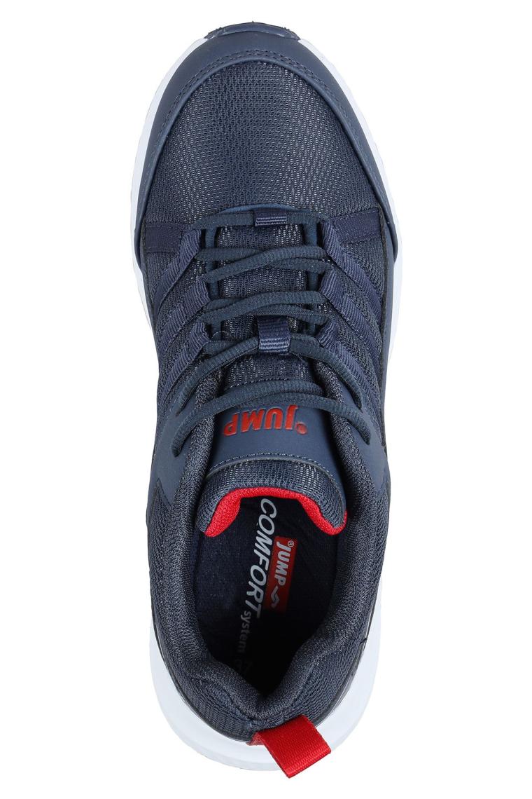 Jump 24865 Lacivert - Kırmızı Erkek Sneaker Günlük Spor Ayakkabı