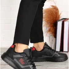 Jump 27431 Siyah Erkek Sneaker Günlük Spor Ayakkabı