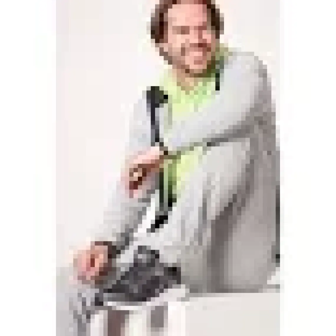 Jump 24865 Siyah - Neon Yeşil Erkek Sneaker Günlük Spor Ayakkabı